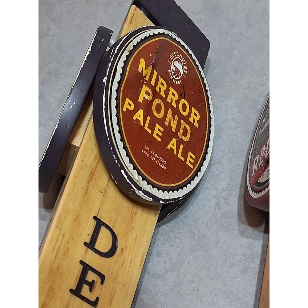LOT Beer Tap Draft Handle Deschutes Brewery Man Cave Pub & Bar décor.